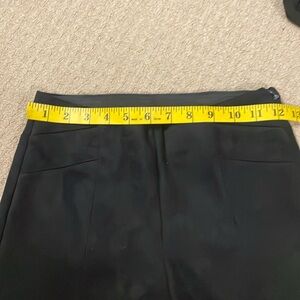 Zara basic extra small velvety feel pants/leggings women black